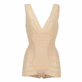 

Hot Sale Women Thin Seamless Abdomen Body Shaper Full Body Slimming Corset Control Shapewear Tummy Control Underwear New