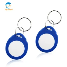 ISO 18000-2 Atmel T5577 Бесконтактный ID брелок для ключей с биркой 125 кГц RFID брелоки водонепроницаемый брелок для ключей ABS брелоки записываемые пустые брелоки