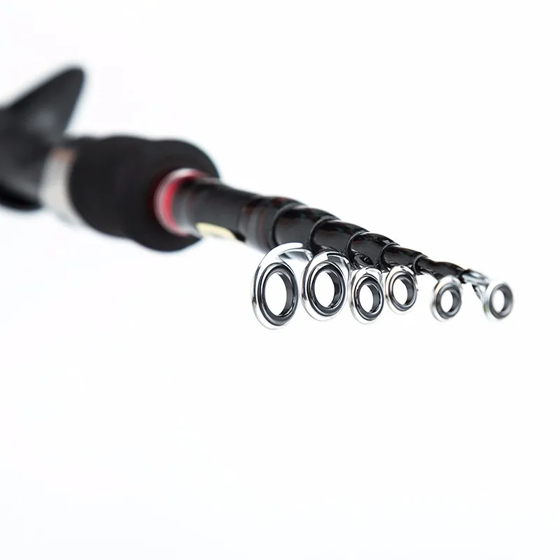 Телескопическая удочка для путешествий 1 95 m/2 4 7 m power Carbon Spinning casing Lure удилища с