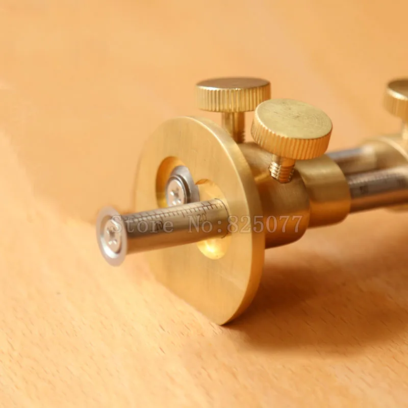 Woodworking double-bar scribing tool device for wood carving,carpenter DIY tool JF1546