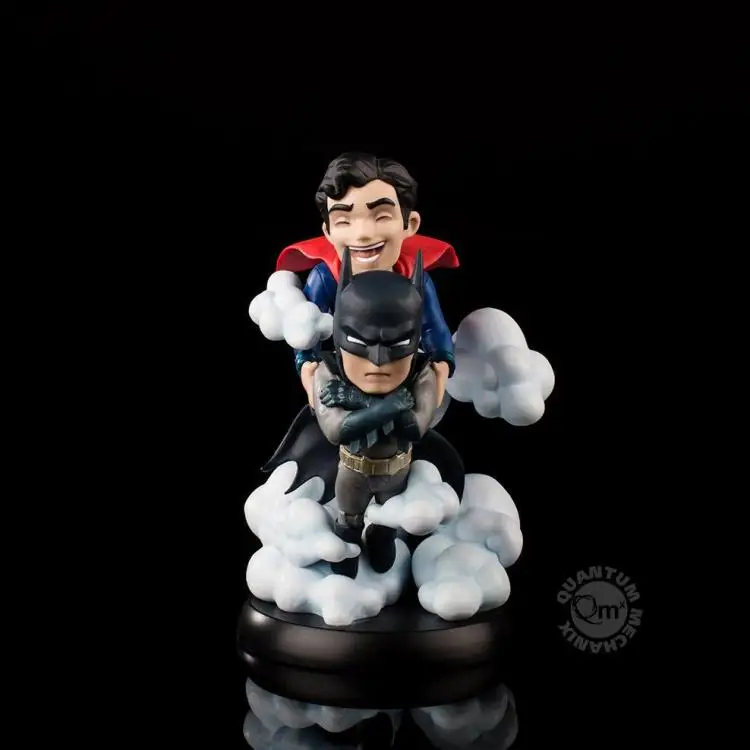 QUANTUM MECHANIX QMX 6 дюймов Супермен Бэтмен Летающая статуя для фанатов праздничный подарок