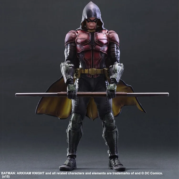 

Batman Play Arts Kai Action Figure Arkham Knight Robin PVC Toys 280mm Anime Movie Model Bat Man Robin Playarts Kai