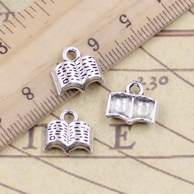 20pcs Charms Open Holy Bible Book 12x11mm Tibetan Bronze Silver Color  Pendants Antique Jewelry Making Diy Handmade Craft Pendant - Charms -  AliExpress