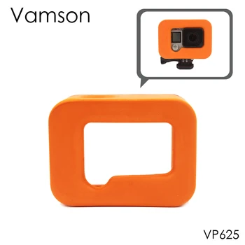 

Orange Floating Case Floaty Cover Box Protective For Surfing Snorkeling Wakeboarding For GoPro Hero 4 3+ Sport Camera VP625