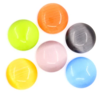 

Glass Dome Seals Cabochons Embellishments Findings Round Flatback Mixed 10mm( 3/8") Dia, 6 PCs new