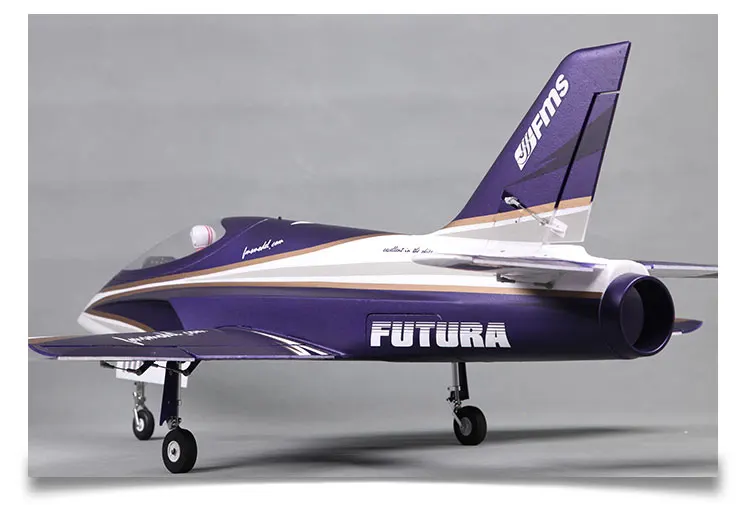 

FMS Model 80mm EDF RC Jet Futura PNP FMS095