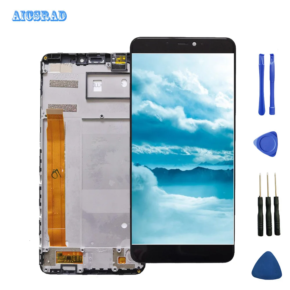 

5.99inch 1440*720 For wiko view max LCD Display+Touch Screen Digitizer Assembly 100% Original tested viewmax with frame +Tools