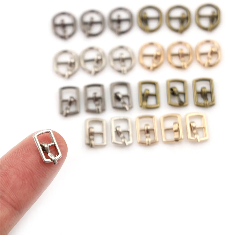 

3PCS 4.5MM Diy shoes word buckle For bjd blyth doll accessories mini ultra-small Japanese word buckle belt buckle