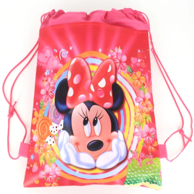 

2016 Barbie Cartoon drawstring children's school bags, kids birthday party Favor, Mochila escolar, school kids backpack 55