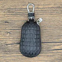 Zongshu Новое поступление натуральная кожа брелок Фирменная Новинка ключ кошелек 3 цвета органайзер для ключей Автомобильный держатель для ключей, администратор для женщин