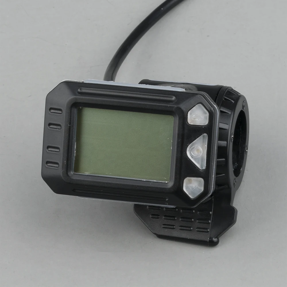 Cheap 24V 36V 48V 250W 350W ELectric Bike Scooter Controller with Thumb Throttle LCD Display Speed for BLDC Motor Scooter E Bike 2