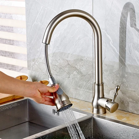 Brushed nickel