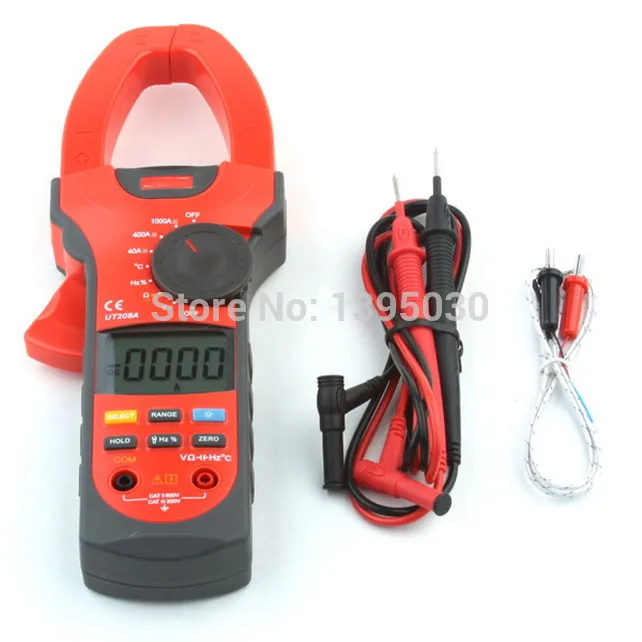 

Clamp Mini Power Digital Multimeter AC DC Volt/Amp/Ohm Capacitance Tester