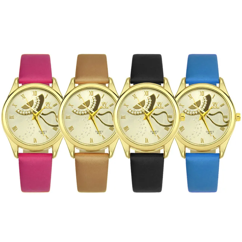 Women Watch Elegant Brand Famous  SHIKAI Ladies Leather Strap Creative Gift Quartz Watch ZYBSK-53 Lady Collection clock H22 (5)