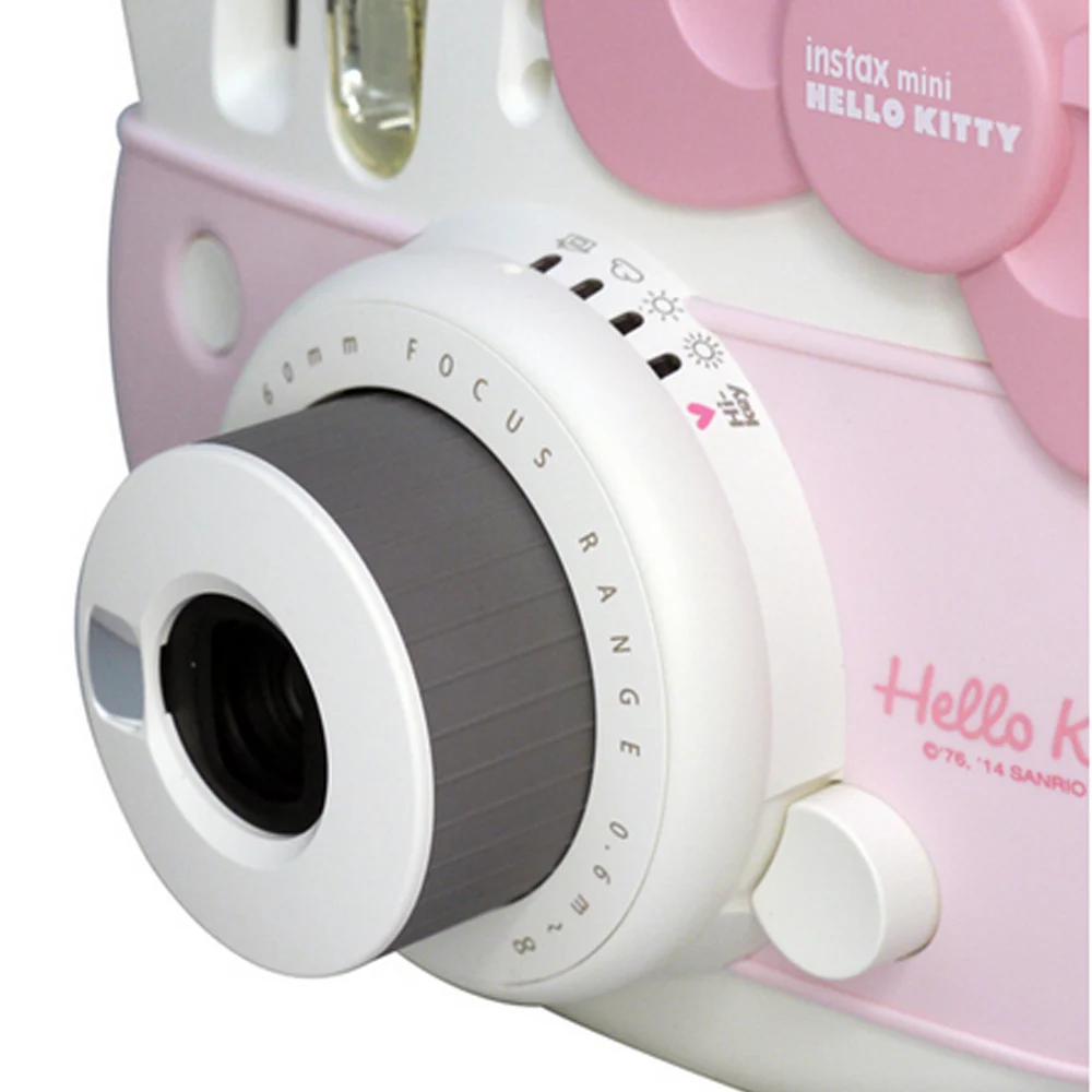 Fujifilm Instax Mini hello kitty мгновенная фотопленка Розовая камера с 10 пленками + наклейка