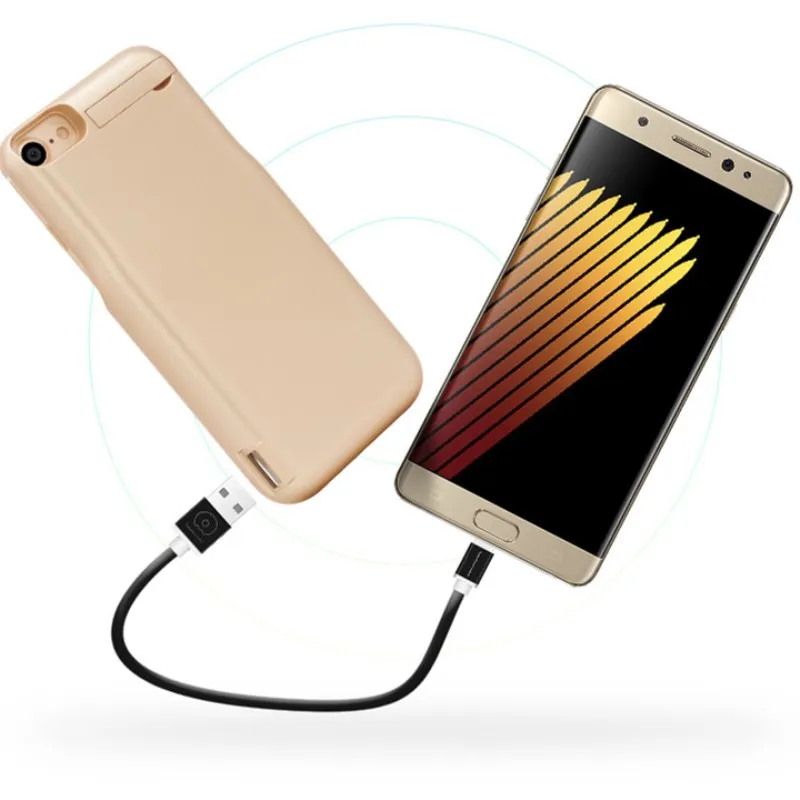 Внешний Батарея Зарядное устройство Чехол для iPhone 6 6S Plus 7000/10000 мАч Перезаряжаемые
