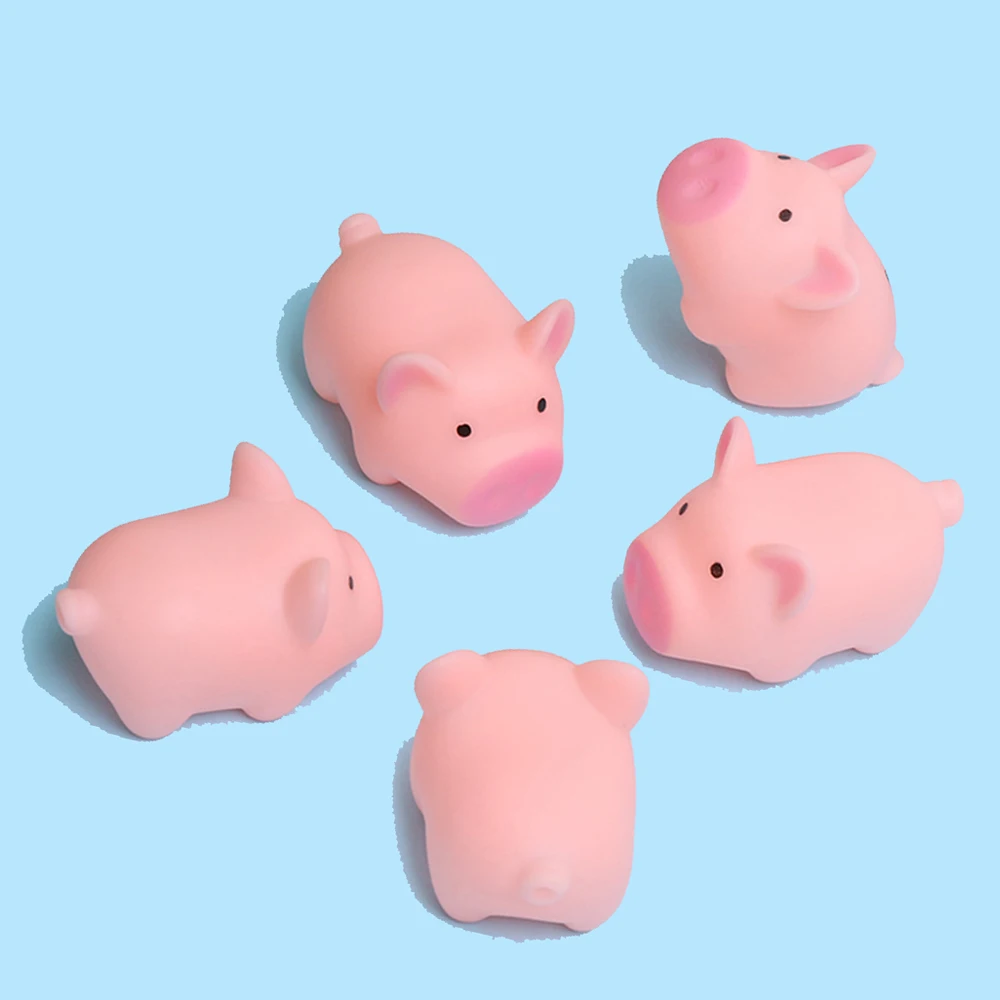 

1 Piece Squeeze Pig Mochi Kawaii Animal Slow Rising Toy Anti-strss Practical Jokes Kids Squishies Cute Toy
