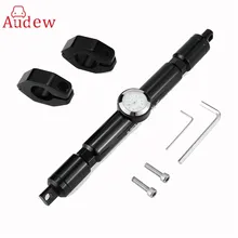 Мотоцикл Баланс Бар Водонепроницаемый Регулируемый расширяемый мотоцикл 7/" 22 мм руль баланс бар с часами часы