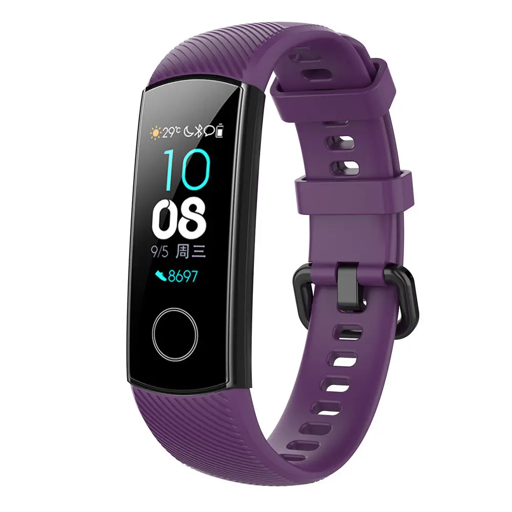 Силиконовый ремешок на запястье для оригинального Huawei Honor Band 4/5 смарт часы