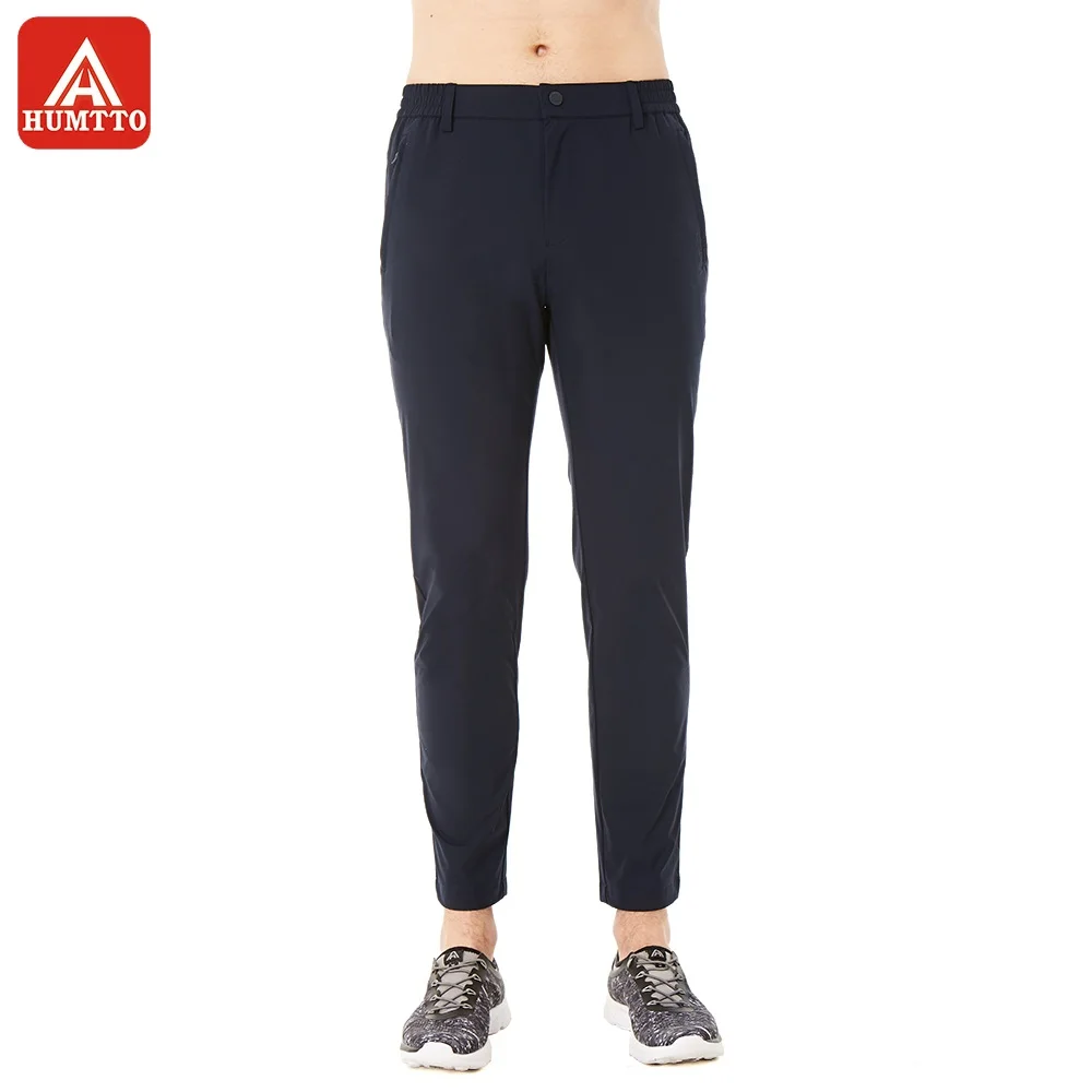 

HUMTTO Outdoor Hiking Pants Men Nylon Anti-sweat Skin-friendly Water Repellent Spring Breathable Straight Pant Sports Trousers