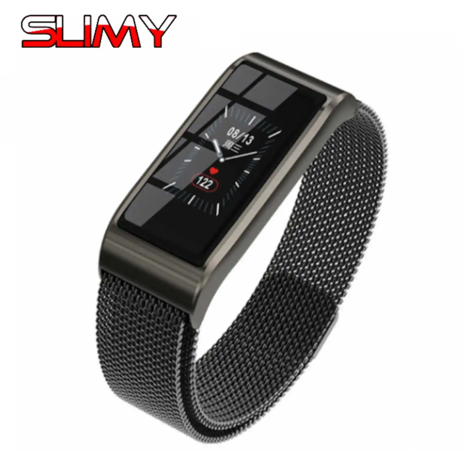 

Slimy B45 Color Screen Smart Wristband Fitness Tracker IP67 Waterproof Watch Heart Rate Monitor Smart Bracelet Blood Pressure