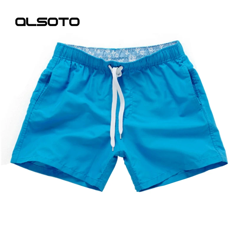 

Summer style Men Running Shorts Slim Solid Color Basketball Fitness Sport Surf Board Short Pants Beach Shorts Homme Moda Praia