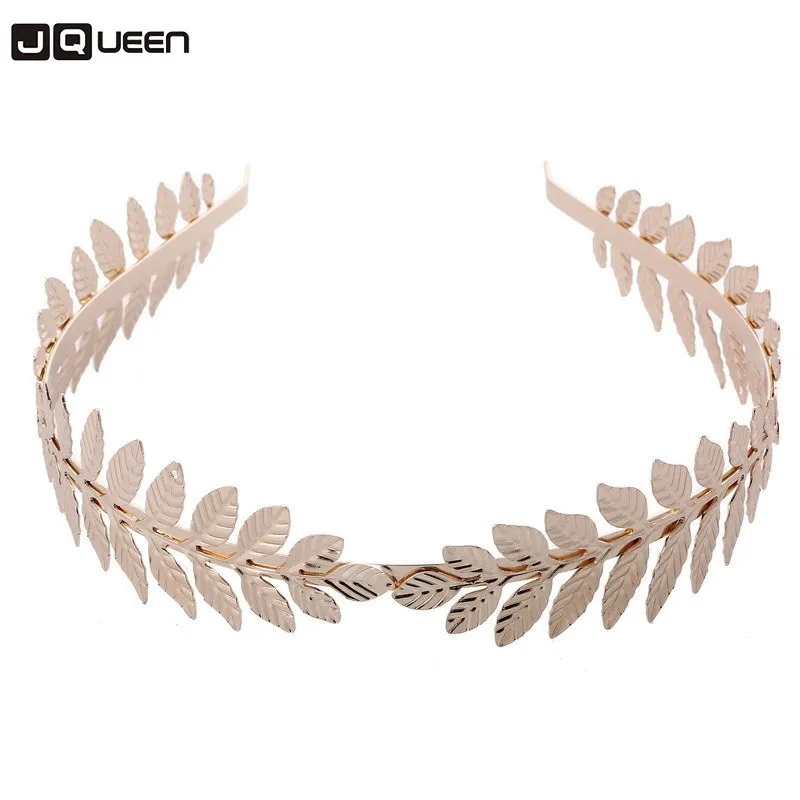 

Top Sale Alloy Gold Silver Color Leaf Headbands For Bride Hair Decorate 2018 New Fashion Wedding Ornaments
