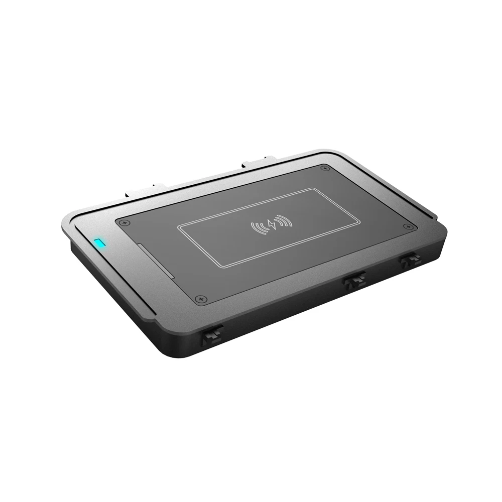 

Aotsr QI Wireless Car Charger For Volkswagen T-Roc Teramont Passat Phideon Intelligent Fast Wireless Charging Phone Holder