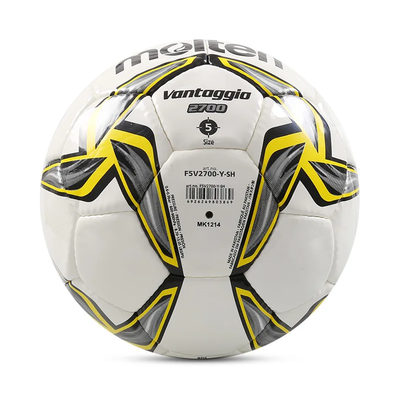 Fundido Original F5V2700 tamaño 5 partido PU profesional meta del fútbol pelotas de fútbol bola balon bola de futbol