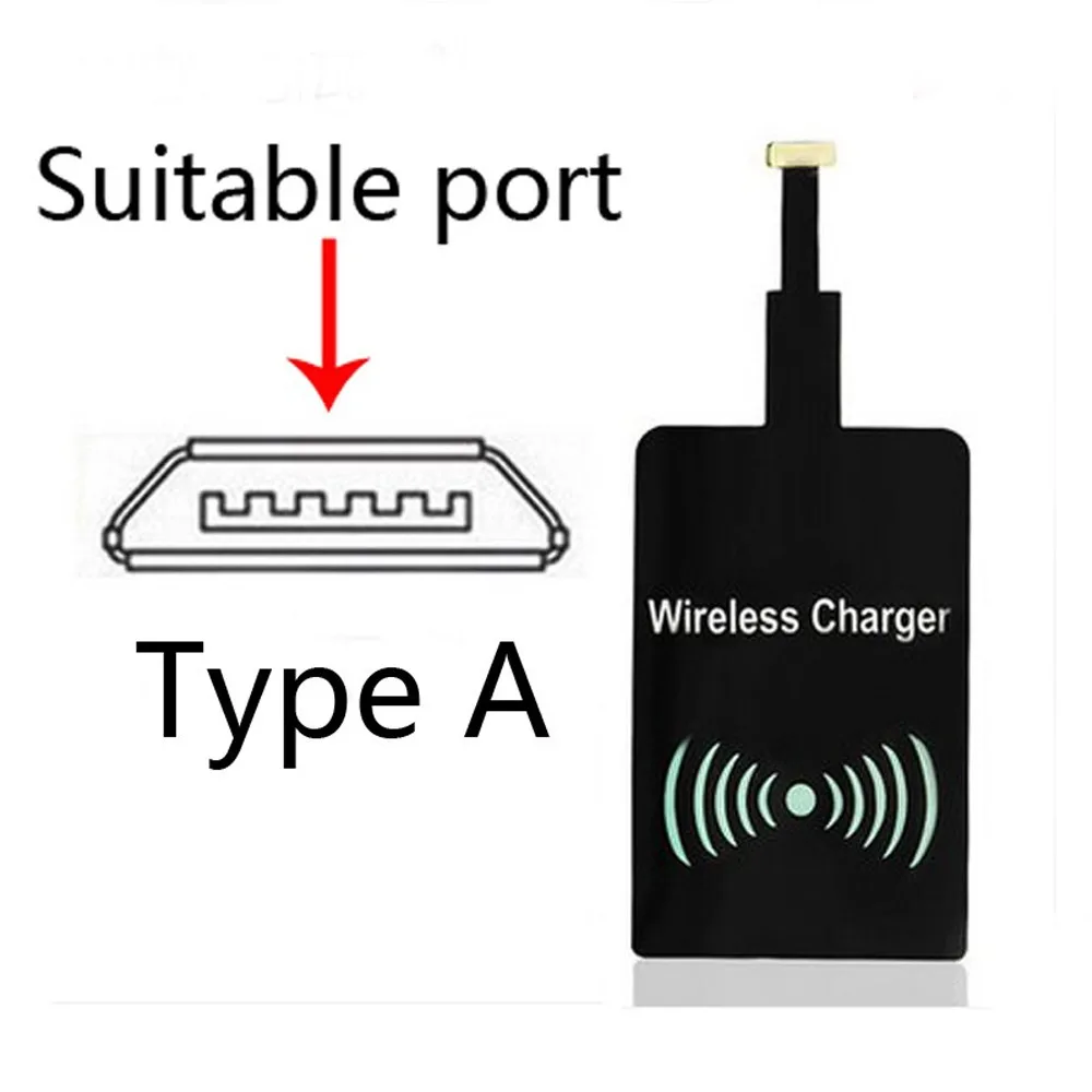Qi беспроводной зарядный комплект передатчик зарядное устройство адаптер приемник Pad катушка тип-c Micro USB Комплект для iPhone Xiaomi huawei
