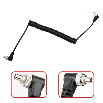 

2020 new Camera Flash Light Speedlite PC Sync Cable for Yongnuo YN-565EX II RF-603 Trigger Photo Studio Accessories (PC-PC)