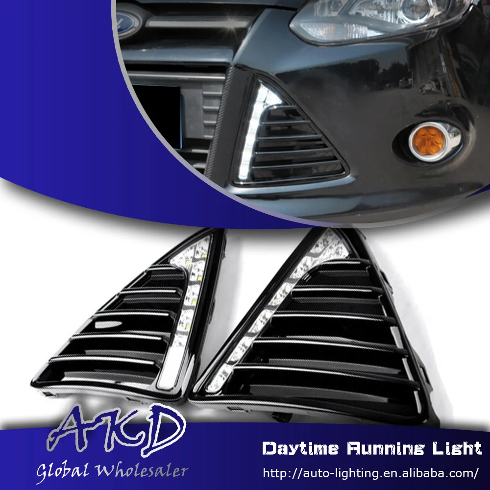 

AKD One-Stop Shopping for Ford Focus DRL 2012 Focus3 LED DRL Daytime Running Light Fog Lamp Car Styling Automotive Accessories