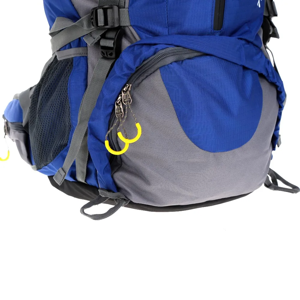 Lixada 50л походные сумки для скалолазания, ранец, спортивный рюкзак для кемпинга, нейлоновый рюкзак для скалолазания, Вместительная дорожная сумка с дождевиком