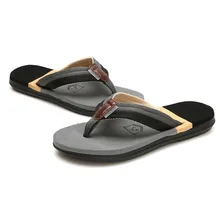 Мужские модные повседневные шлепанцы на плоской подошве; пляжная обувь; уличная нескользящая обувь; Мужская обувь; terlik capcie; 40JA30