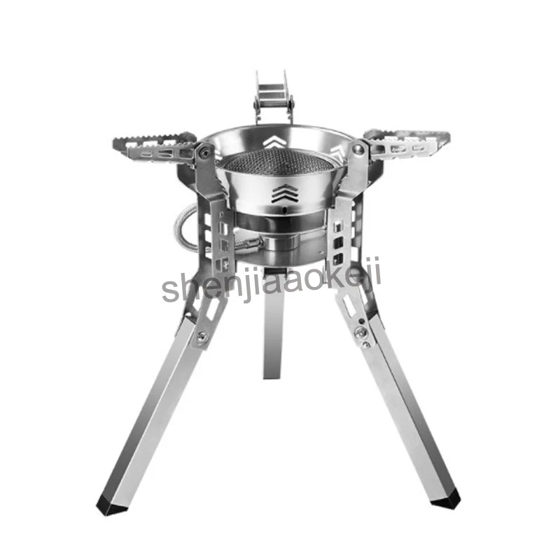 

Field Portable gas stove Outdoor Stove Camping Equipment Hiking Picnic Foldable Expandable Split Gas Burners Stove