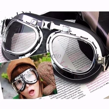 Vintage Motorcycle Bike Glasses Scooter Cruiser Helmet Pilot Goggles M15