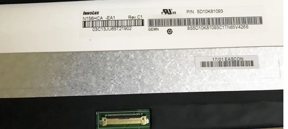 IPS N156HCA-EAA ReV.C1 P/N 5D10K81093 светодиодный экран LCE матрица дисплея для ноутбука 15 6 &quot30pin