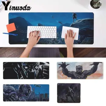 

Yinuoda Your Own Mats Black Panther Unique Desktop Pad Game Mousepad Mouse Keyboards Mat Mousepad for boyfriend Gift