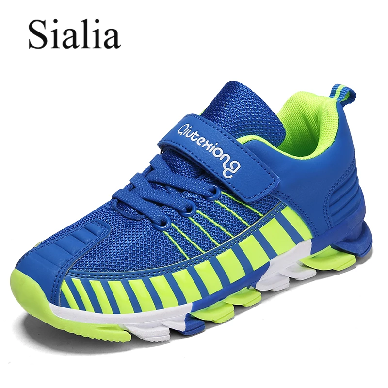 

Sialia Sport Children Sneakers For Boys Casual Shoes Girls Sneakers Kids Shoes Hook&Loop Rubber Mesh Breathable chaussure enfant