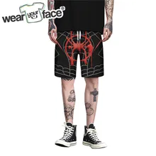 Spider Animal 3D пляжное платье с принтом шорты Модные мужские s бермуды короткая мужская одежда Homme карго шорты плюс размер