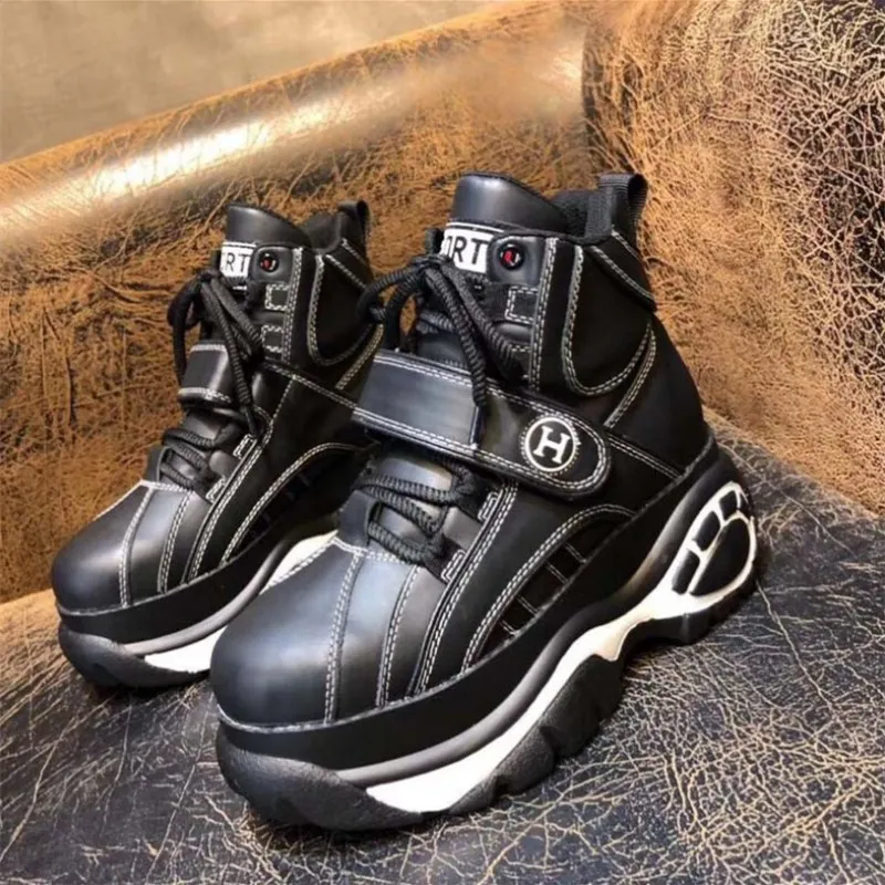 Новый супер огонь Модные солнцезащитные очки в стиле ретро ботинки с высоким