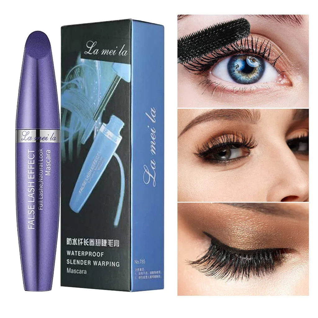 

New 4D Silk Fiber Lash Mascara Waterproof Rimel Mascara For Eyelash Extension Black Thick Lengthening Eye Lashes Cosmetics