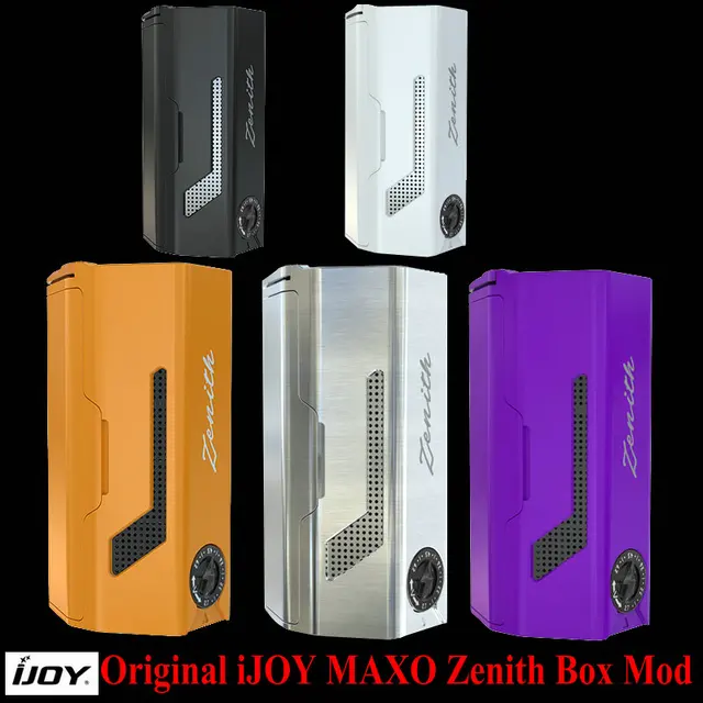 Оригинал 300 Вт IJOY MAXO Зенит ОКНО МОД 510 Вт/IWEPAL Чип MAXO Зенит для IJOY MAXO V12 Танк электронная Сигарета Mod