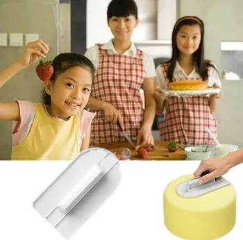 

Creative Kitchen Gadget Cake Decorating Tool Cake Smoother Polisher Tool