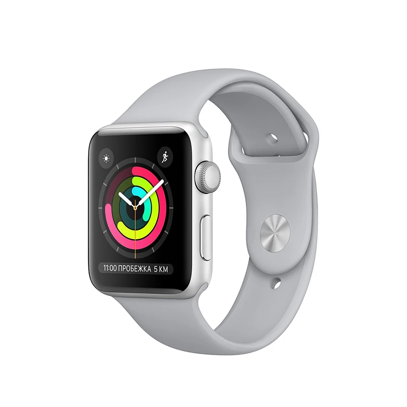 Смарт часы Apple Watch Series 3 GPS 42 мм Aluminium спортивный ремешок|Смарт-часы| |