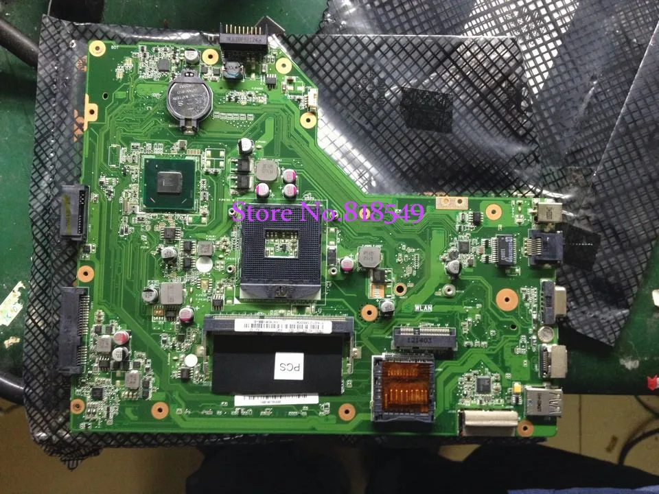 

For asus laptop motherboard  x54c /  k54c rev 2.1 system main board with 4G memorry on board