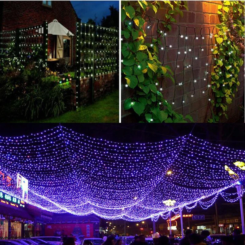 

Garden Solar Lights Outdoor Waterproof 5M/200LED 8Function String Strip Light Christmas Party Decoration Lighting