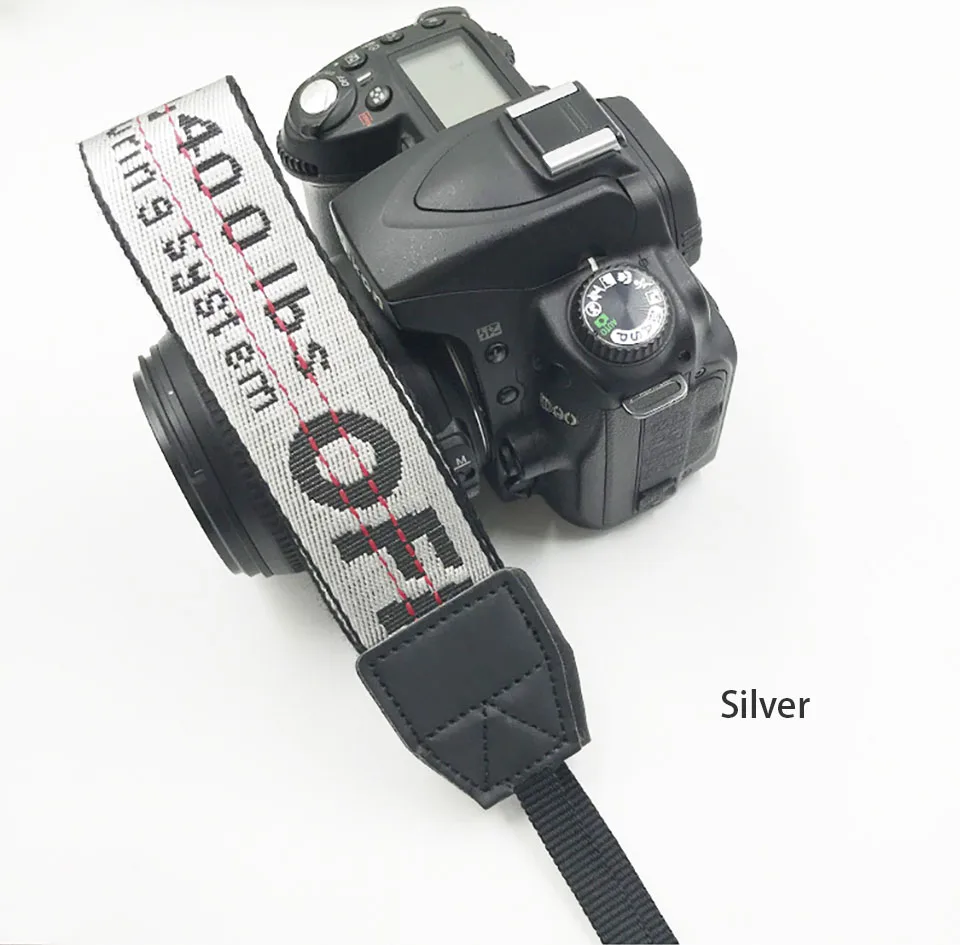 Ремешок для фотокамеры SLR Off White Neoprene Neck Strap для Canon Nikon Pentax sony Fuji Olympus разноцветный off-white camera Blet Strap