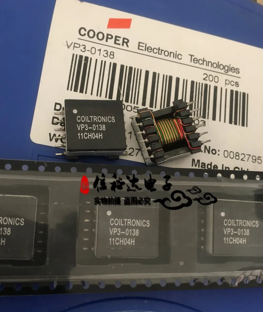 

Original new 100% VP3-0138 import high power 500V isolation six winding 1:1 transformer 11.2UH coupling inductor
