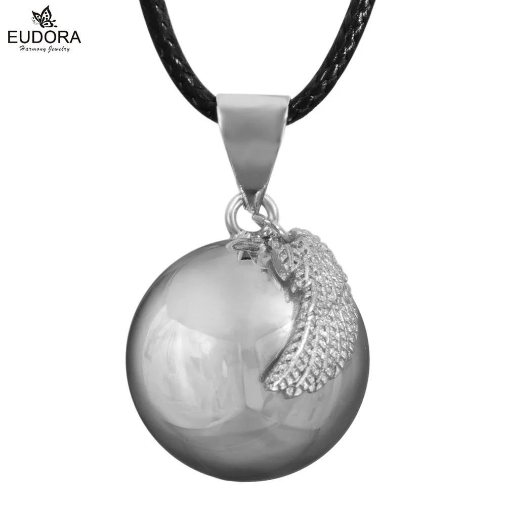 

Fashion Copper Angel Wing Pendant Sounds Necklace Mexican Bola Pendant Baby Caller For Pregnant Women N14NB232